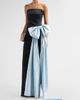 Atelier Prabal Gurung Women's Strapless Satin Bow Gown - 4
