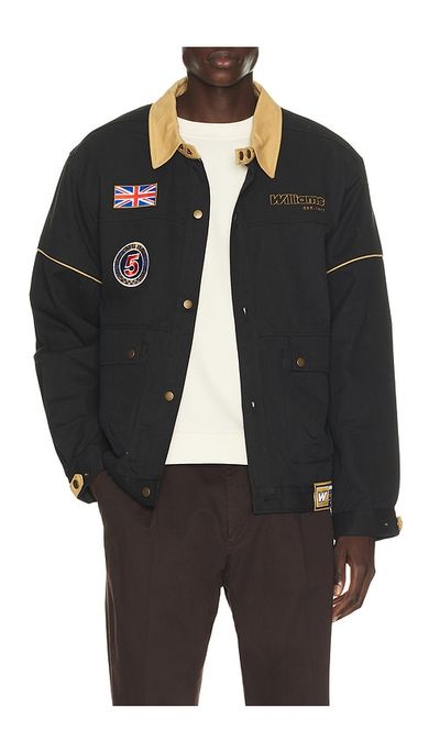 Atlassian Williams Formula 1 Atlassian Williams Formula 1 Oversized Pipeline Canvas Jacket