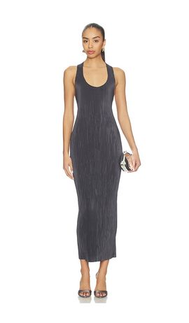 Atlein Atlein Pleated Tube Dress