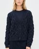 ATM Anthony Thomas Melillo ATM Anthony Thomas Melillo Cotton Cashmere Air Cardigan Midnight - 2