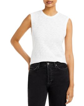 Atm Atm Anthony Thomas Melillo Cotton Slub Jersey Top