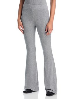 Atm Atm Ribbed Flare Pants