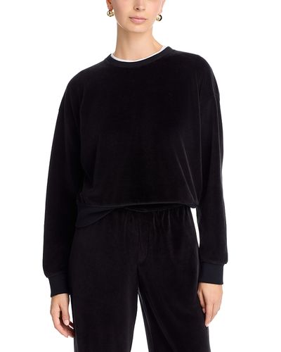 Atm Atm Velour Crewneck Sweatshirt