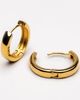 Atolea Atolea Bold Huggie Hoops - 1