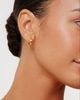 Atolea Atolea Bold Huggie Hoops - 4