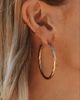 Atolea Atolea Bold Twisted Hoops - 2