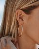 Atolea Atolea Bold Twisted Hoops - 4