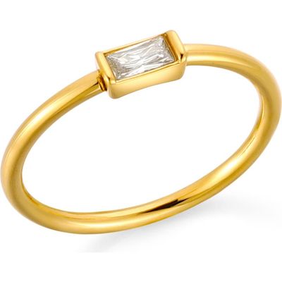 Atolea Atolea Dainty Crystal Ring
