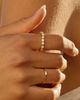 Atolea Atolea Dainty Crystal Ring - 2