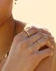Atolea Atolea Dainty Crystal Ring - 4
