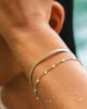 Atolea Atolea Double White Beaded Bracelet - 2