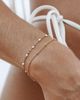 Atolea Atolea Double White Beaded Bracelet - 3