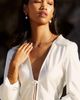 Atolea Atolea Double White Beaded Bracelet - 5