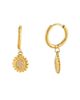 Atolea Atolea Helios Hoop Earrings - 1