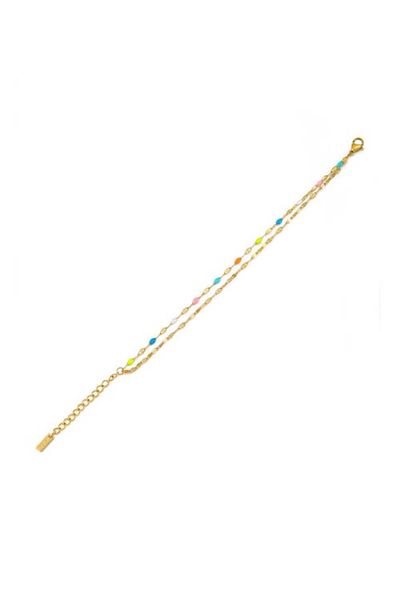 Atolea Atolea Rainbow Dainty Bracelet