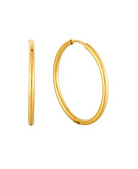 Atolea Atolea Thin Large Hoop Earrings