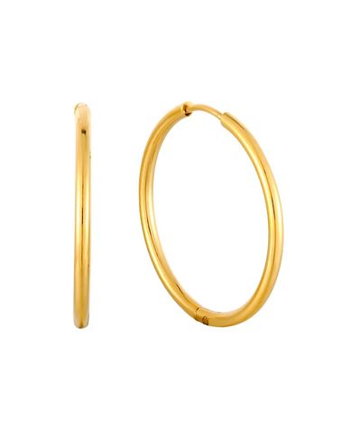 Atolea Atolea Thin Large Hoop Earrings
