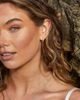 Atolea Atolea Tiny Gold Hoop Earrings - 4