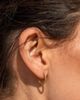 Atolea Atolea Twisted Hoops Earrings - 3