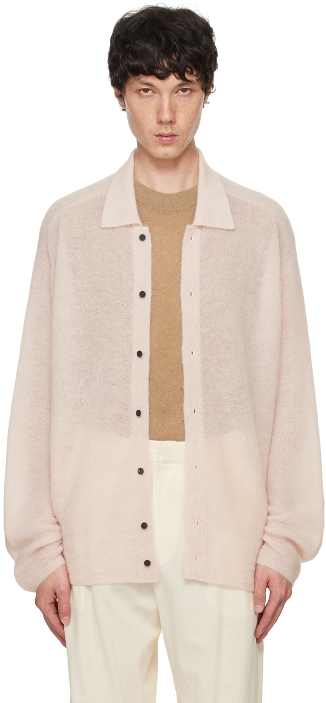 【THE TOE】Parasol mohair cardigan pink THE TOE】Parasol mohair cardigan pink THE TOÉ PARASOL KID MOHAIR