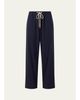 Attersee Cotton Drawstring Pants - 1