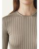 Attersee Ribbed Silk T-Shirt - 4