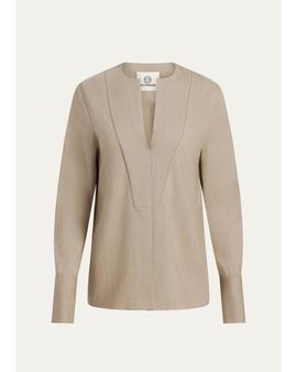 Attersee The Barb Stretch Suiting Shirt