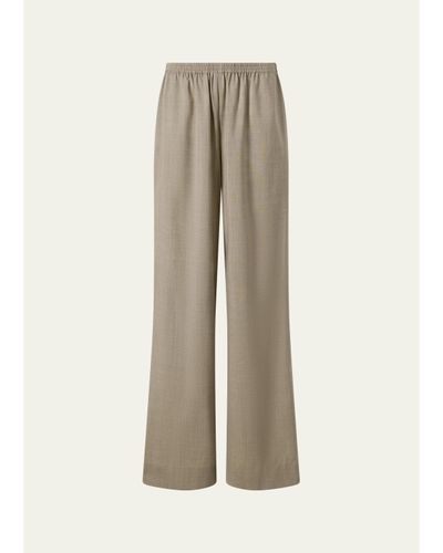 Attersee The Slouch Pants in Lightweight Wool Suiting