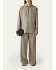 Attersee The Slouch Pants in Lightweight Wool Suiting - 2