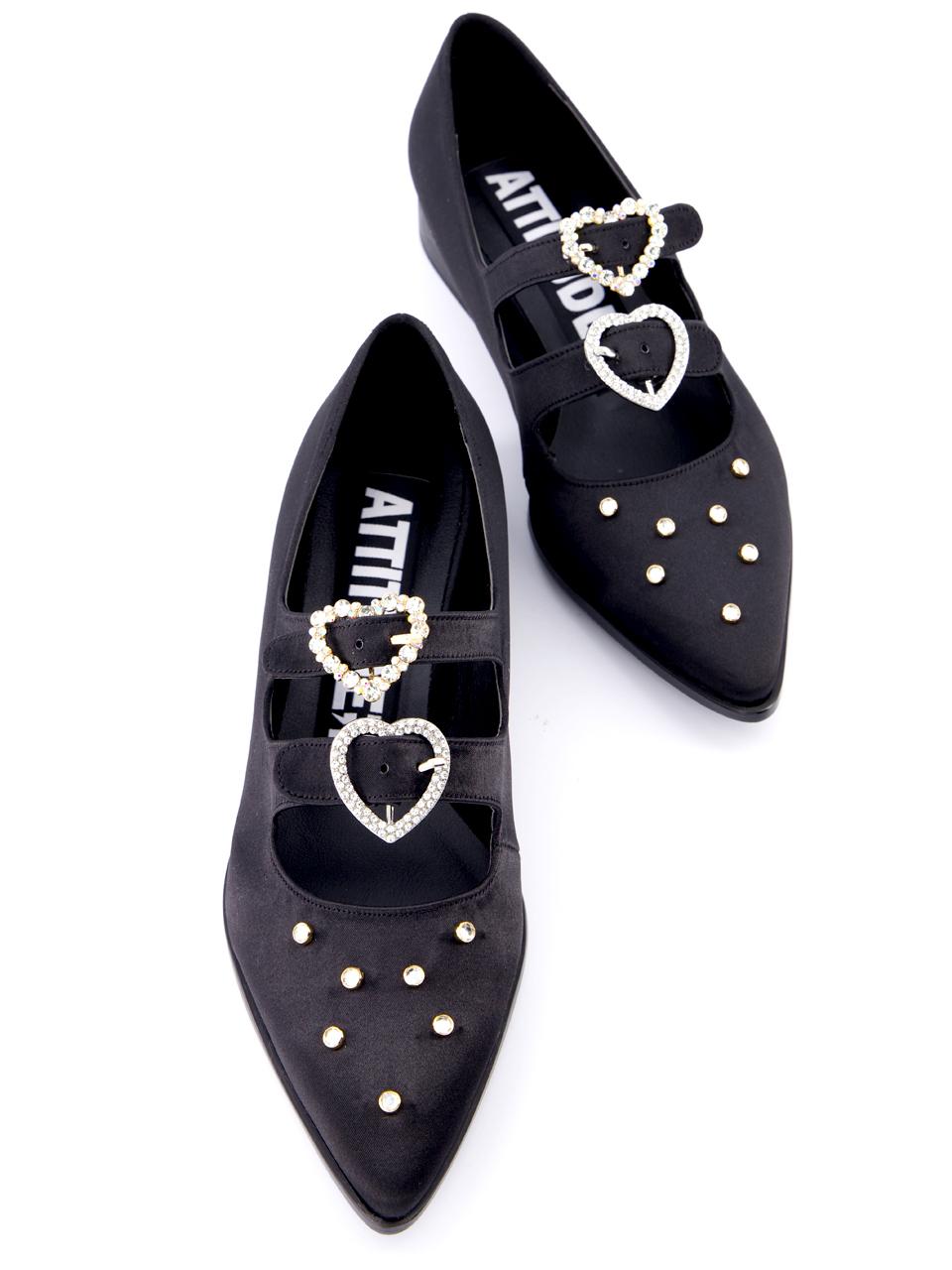 ATTITUDE;L COSMICO Mary Jane_satin black