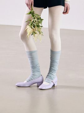 ATTITUDE;L COTTON PUMPS [lavender]
