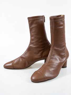 ATTITUDE;L Diver Socks Boots_Tan