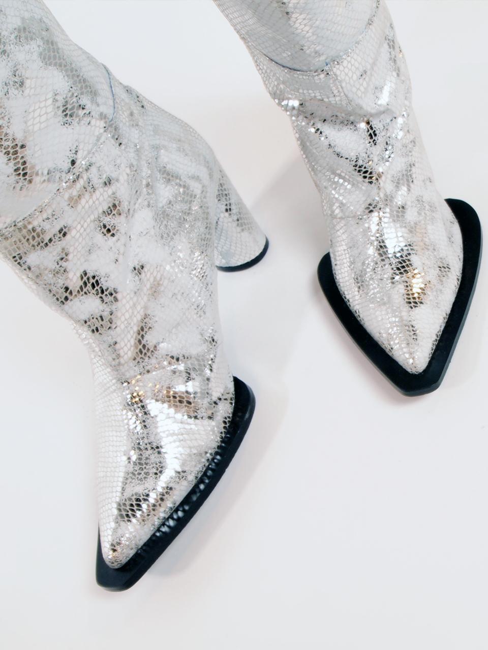 ATTITUDE;L NUITON Boots_silver