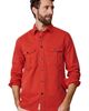 Aubin Aubin Cole Long Sleeve Twill Overshirt - 1