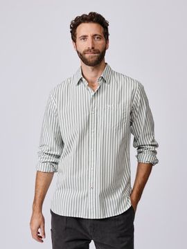 Aubin Aubin Gladstone Poplin Button-Down Shirt