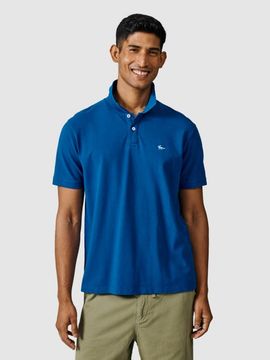Aubin Aubin Lusby Short Sleeve Pique Polo Shirt