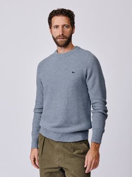 Aubin Aubin Norton Textured Crew Neck Jumper