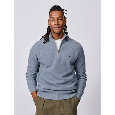 Aubin Aubin Owmby Long Sleeve Zip Neck Jumper