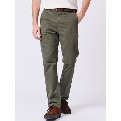 Aubin Aubin Witham Straight Leg Stretch Chino Pants