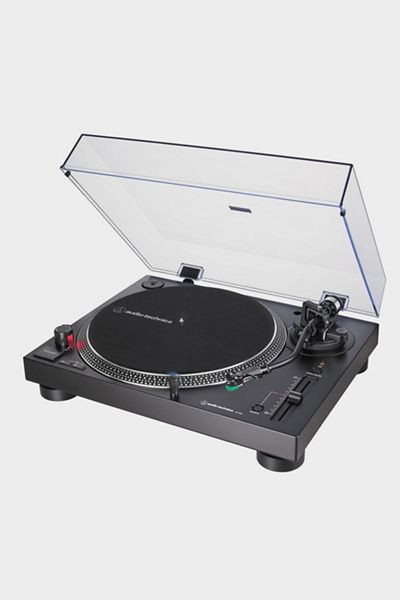 Audio-Technica Audio-Technica AudioTechnica AT-LP120XUSB Direct-Drive 3-Speed Turntable in Black at Urban Outfitters