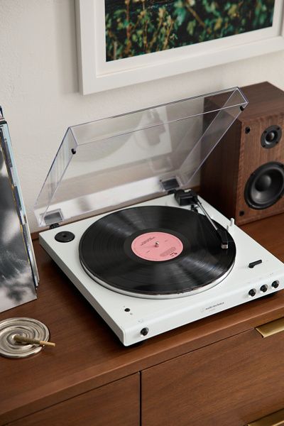 Audio-Technica Audio-Technica LP60X-BT Bluetooth Record Player in White at Urban Outfitters