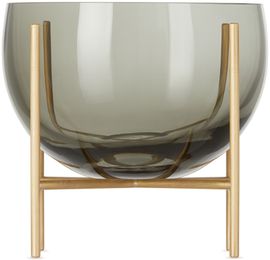 Audo Copenhagen Audo Copenhagen Black & Gold Small Échasse Bowl