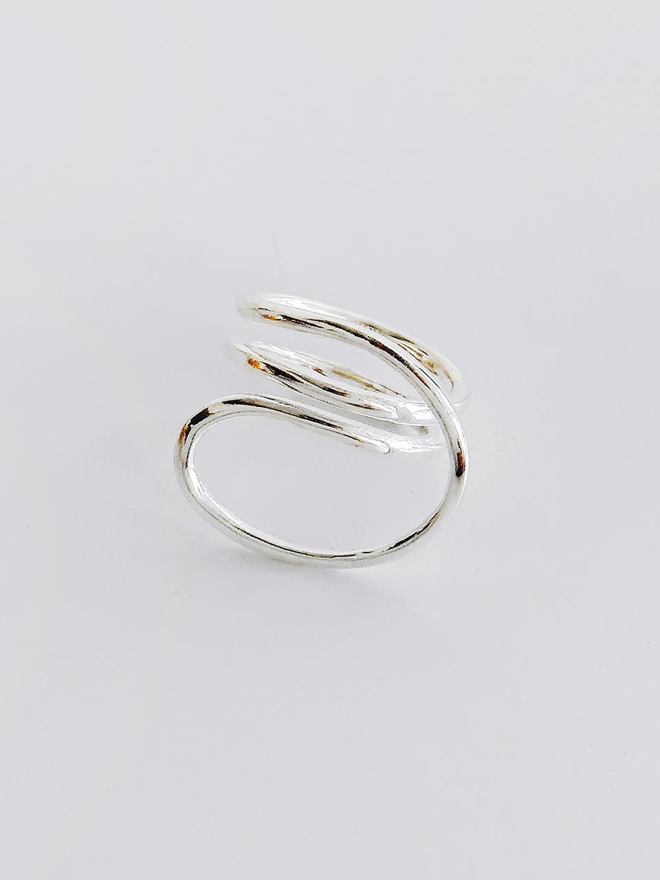 August Harmony 925silver Melody Wire Ring