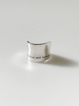 August Harmony 925silver Positive Ring
