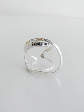 August Harmony 925silver Volume Wire Ring
