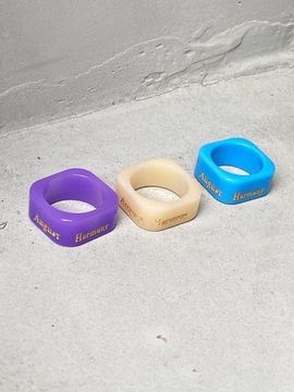 August Harmony AH square ring (3 colors)
