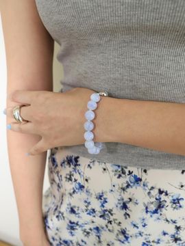 August Harmony Blue Dragon Knot Bracelet