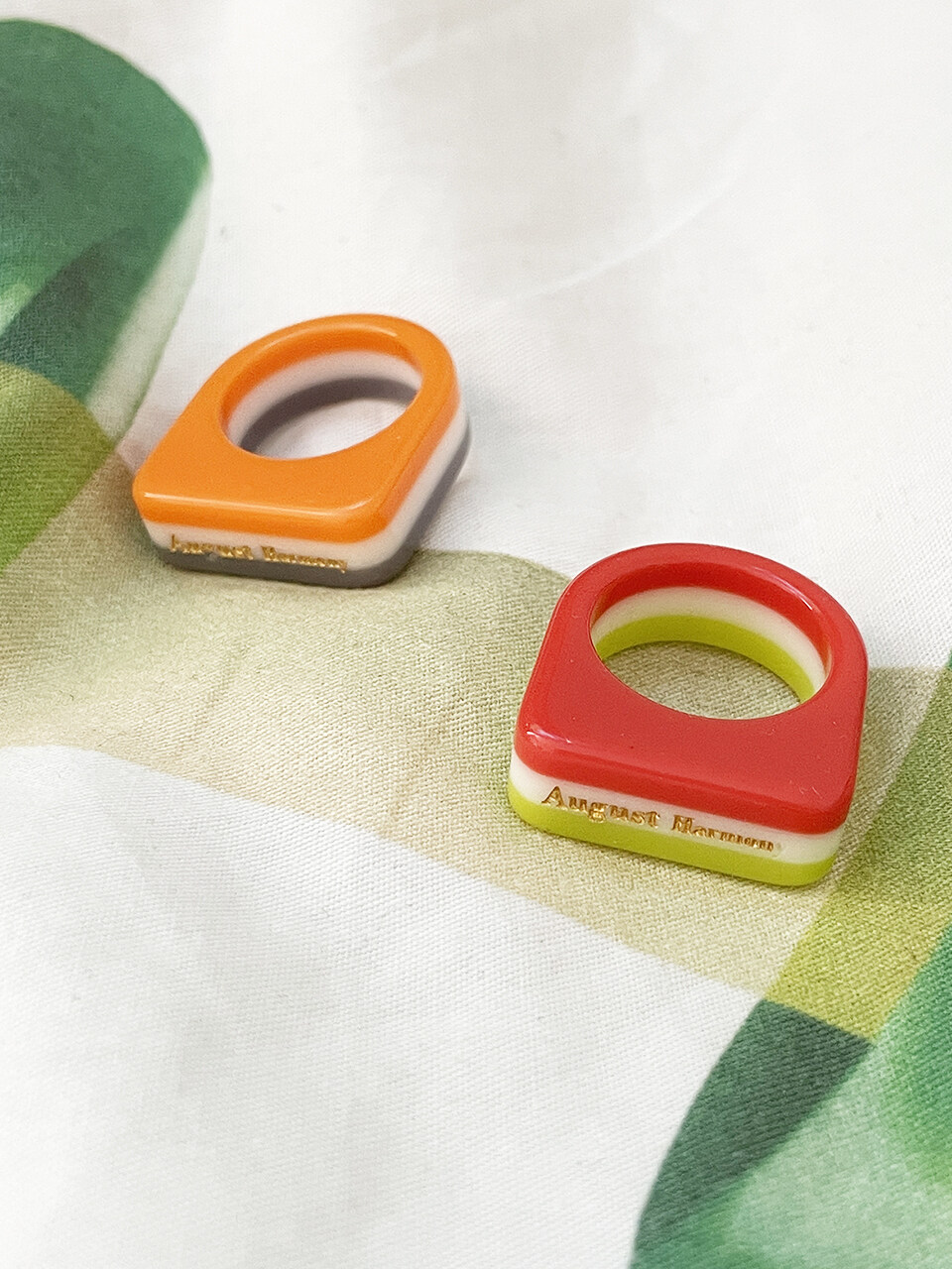 August Harmony Lollipop Ring - 2 Colors
