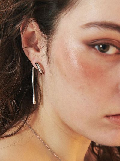 August Harmony Match Drop Earring [2color]