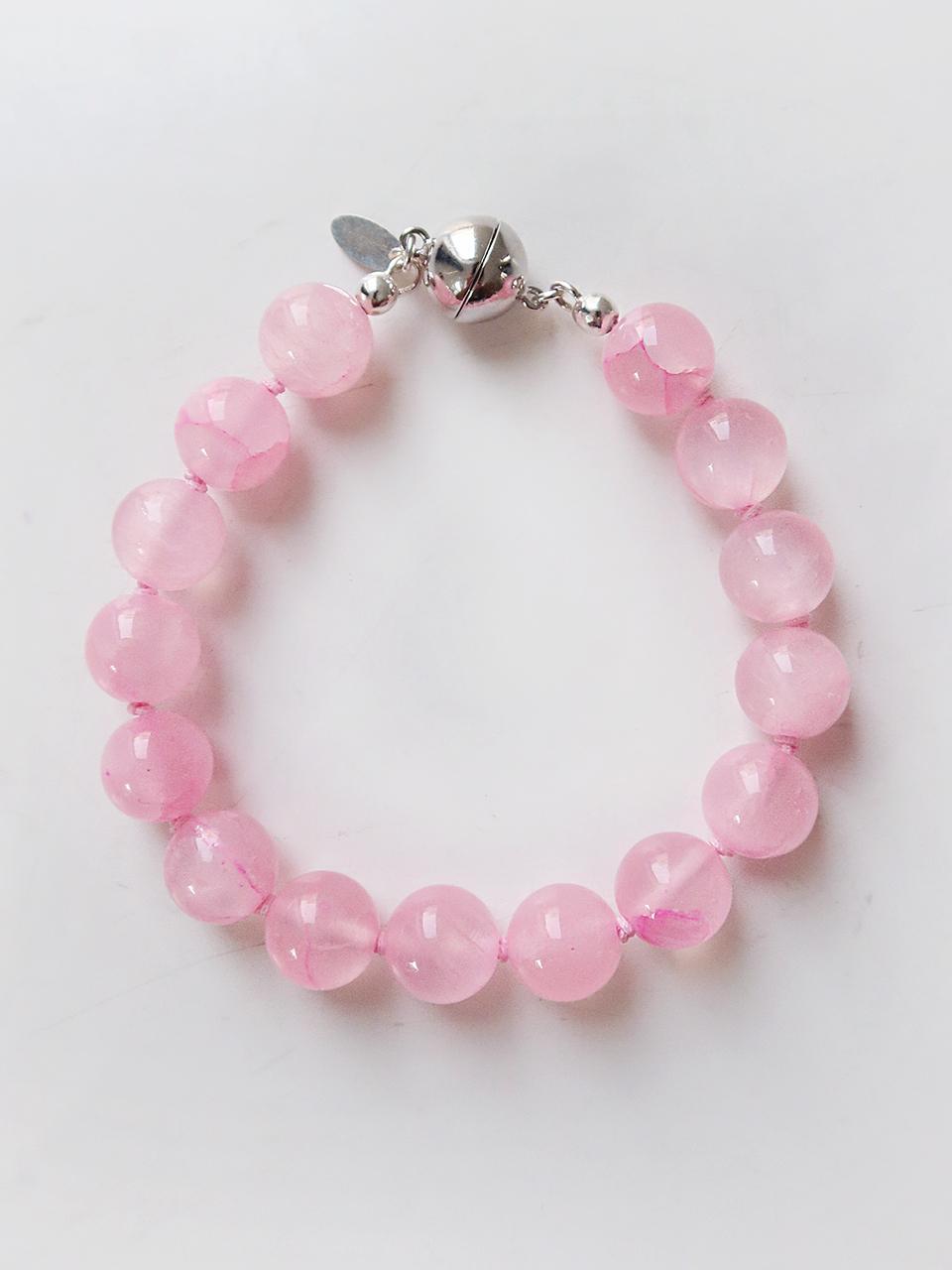 August Harmony Pink Knot Bracelet